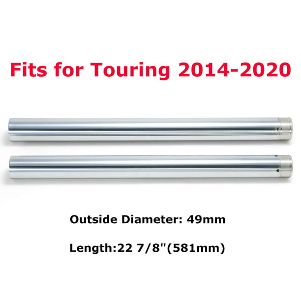 49mm Fork Tubes 45500113 for Harley Touring Street Glide Road Glide 2014-2020